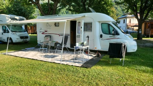 Le randoneur – 4p Fiat semi-integrated uit 2008
