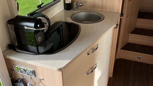 2p Bürstner semi-integrated from 2019