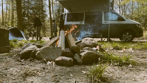 Hippe 4 persoons Volkswagen T6 (ombouw in 2022)