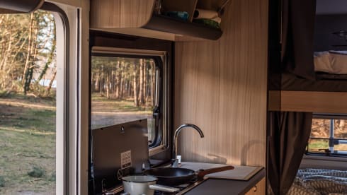 Spacious new family camper