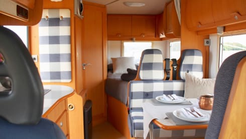 Duke, our Motorhome is ready to jump in and go.