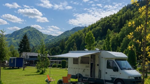 4P Fiat Trigano Autoroller camper - incl. insurance, solar panel, etc.