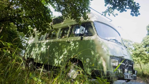  Finn Classic 1977 Mercedes camper 