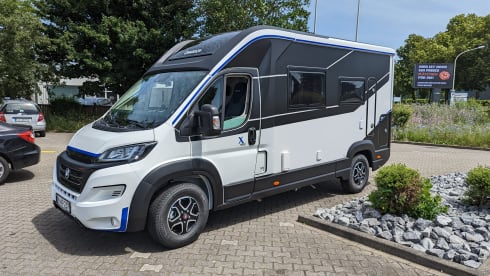 Scotty – Manoeuvrable mobile home with a perfect floor plan