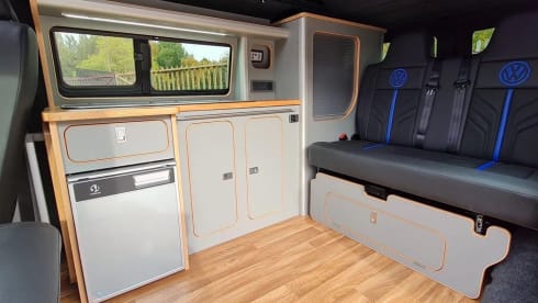 Pearl – VW T6 DSG Auto 4Birth Campervan, INSURANCE INC IN PRICE! *inc Night Heater