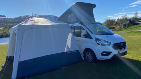 Ford met hefdak – 5p Ford campervan from 2025