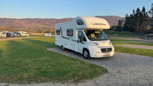 Skye – 6 berth Fiat swift sundance from 2010