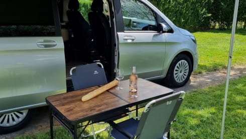 Perfect uitgeruste camperbus Mercedes Marco Polo Horizon