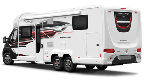 4 berth Swift Kon Tiki Luxury Twin Axle