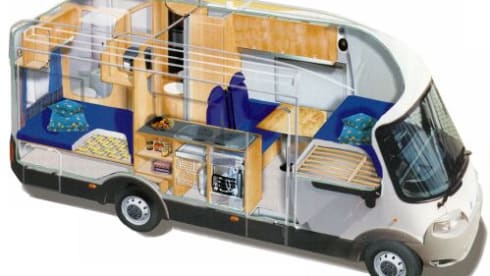Knaussie – Beautiful classic Knaus camper for the 2 of us