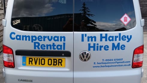 Harley – T5 VW Pop-top 4 Berth (SWB) Campervan (2010)