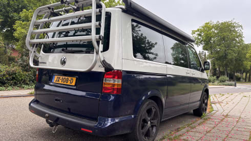 Stoere VW TDI T5 camperbus
