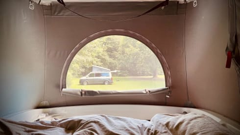 Tourer Family –  Knaus Boxstar 600 - With lifting roof and fixed 4 sleeping places!