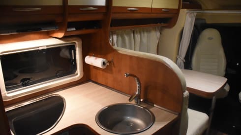Cozy motorhome