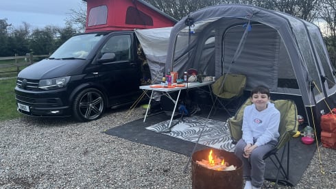 Black Beauty – Black beauty, our Vw T6 top of the range transporter 