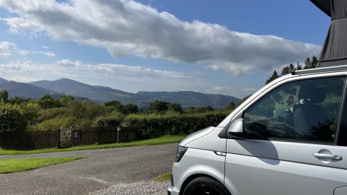 Billy – Our gorgeous twinkling Campervan