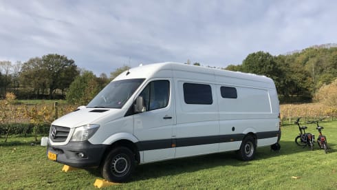 Extra spacious and luxurious Mercedes Sprinter camper van