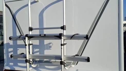 4-pers familie camper, LMC half integraal 2025