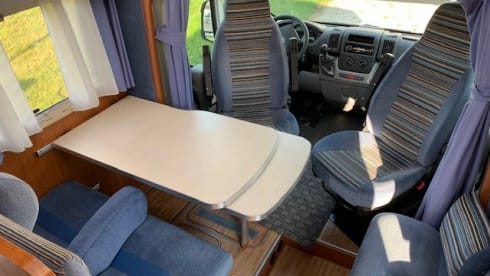 Spacious Benimar Perseo 540 with 3 liter engine 157 hp