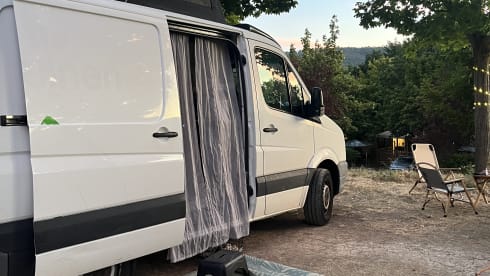 3-seater Volkswagen bus from 2012