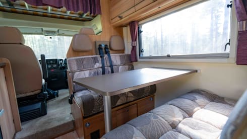 Bailey – 6 berth Peugeot Bailey Approach alcove from 2011