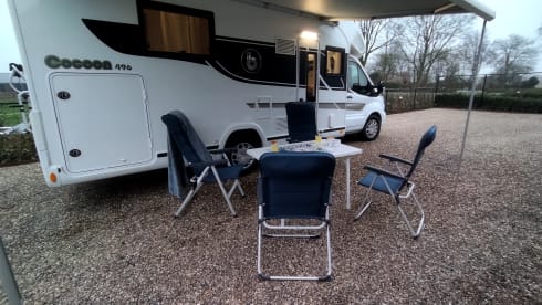 Vrijheid – Luxury Benimar Cocoon 496 Automatic motorhome 4 persons