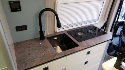 Benny  – High Spec, 2 berth genuine 'OFF GRID' 2016 Peugeot Boxer. 