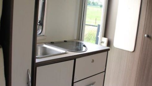 Very spacious and cozy 7-person family camper with air conditioning