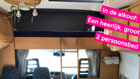 A reliable and cozy 4-5-6 person camper for the best holiday