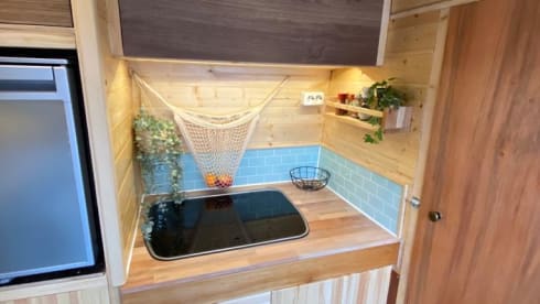 Surf Camper – Off Grid Camperbus Fiat Ducato L2H2 (for hot and cold days)
