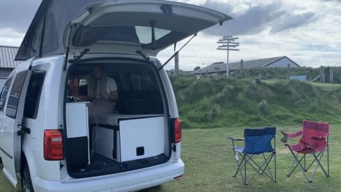 White – 2 berth mini camper