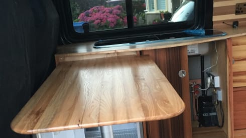 4 berth Volkswagen campervan 2016 6 speed, unique wooden interior