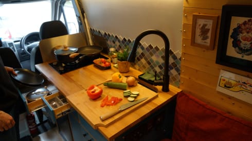 Art – Hand-crafted. INS. INCL. IN PRICE. Low deposit. Off grid Mercedes.