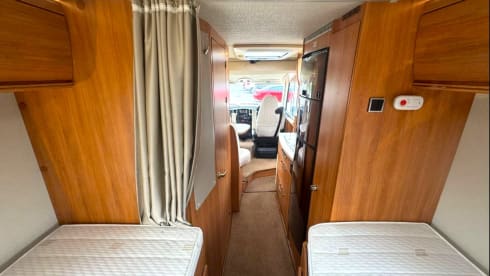 Ellen Mae  – Luxurious and spacious high end 4 berth Hymer A Class Motorhome