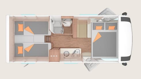 Excellent Campers  – LMC Camper semi-integrato Zeeland Fiandre
