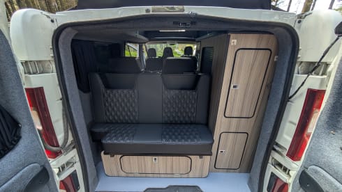 Olivia – 4 berth Vauxhall Vivaro campervan from 2019