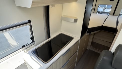 Adria campervan for 2 people