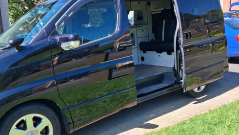 Ness – 4 berth Nissan Elgrand campervan 