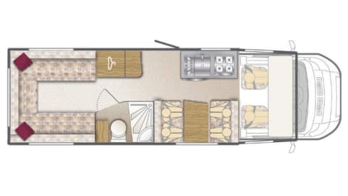 Gerty – 6 Berth Luxury Motorhome