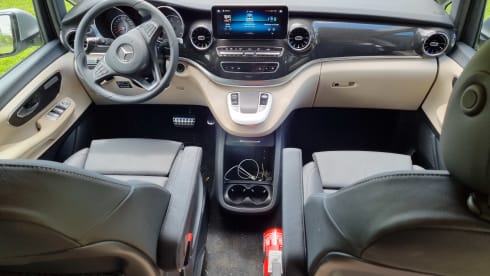 Perfect uitgeruste camperbus Mercedes Marco Polo Horizon