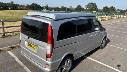 4 berth Mercedes-Benz campervan from 2004