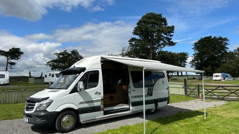 3 berth Mercedes-Benz campervan from 2015