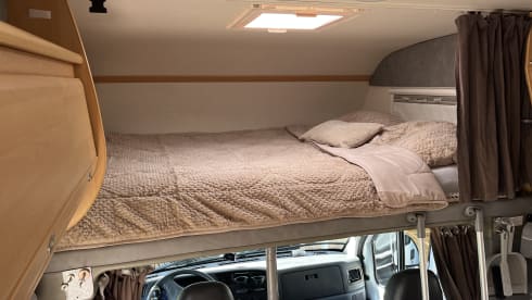 Kompaktes Familien-Wohnmobil | 6 m | Festes Etagenbett