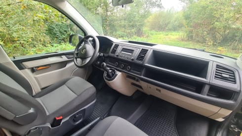 VW Transporter with luxurious interior and 