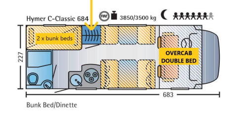 Hymee – Spacious Hymer stylish custom interior