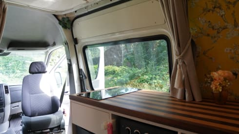 Albatros – The ultimate off-grid campervan: indoor shower, electric cooking and more