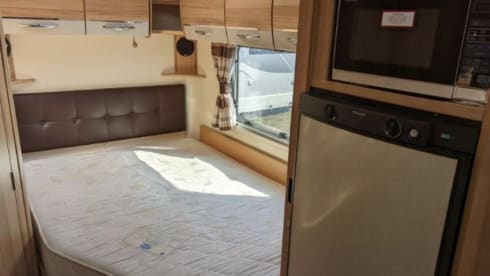 Modern 4 berth Bailey Approach Autograph 2015