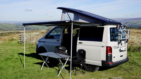 4 berth Volkswagen campervan from 2022