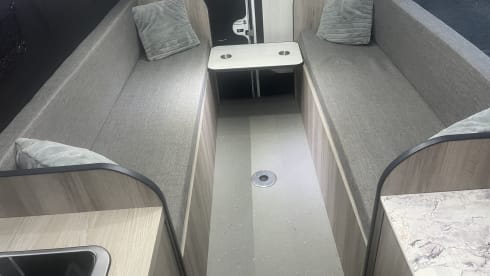 Jean ford van dam  – 3 berth Ford Transit campervan 