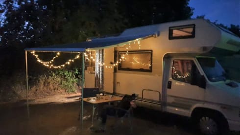 Hymercamp for 5 persons.